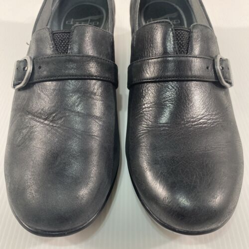 Damen Dansko Jane Clog brüniert schwarz Leder Größe 39 (EU)/8,5 (US) 9708020202 - Bild 2 von 22