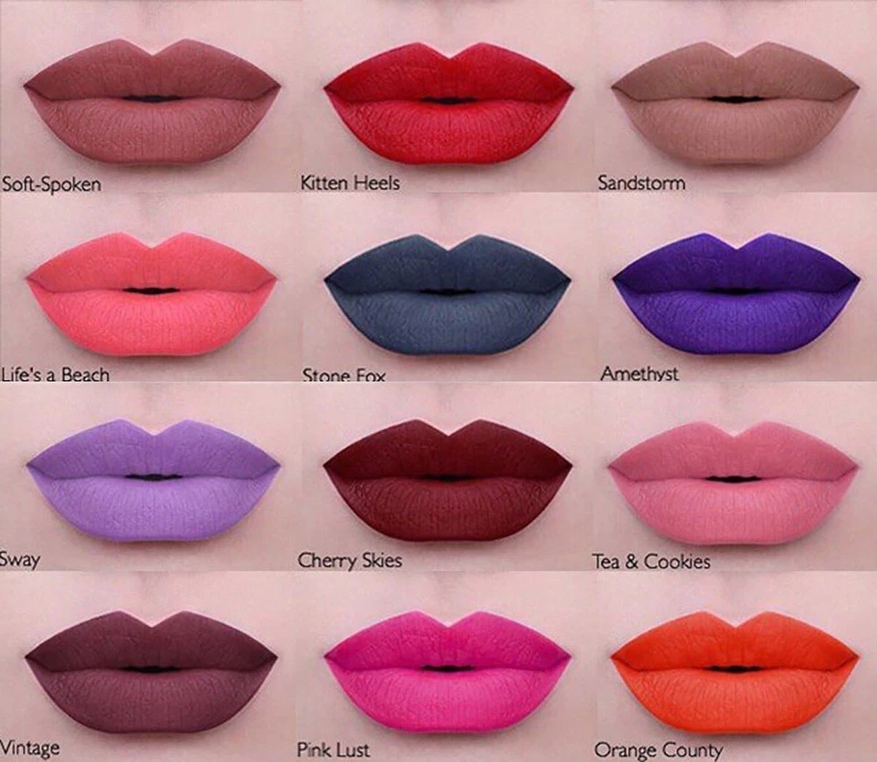 Lápiz labial crema gamuza líquida maquillaje profesional NYX - Elige tu color Foto 2 de 2