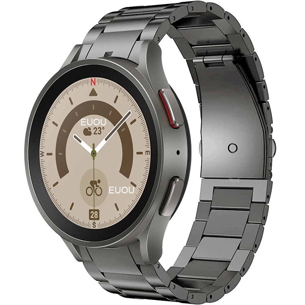 Titanium Band For Samsung Galaxy Watch 6 43 47mm 5 Pro 45mm 4 40