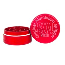 50mm 3 Pieces Metal Herb Grinder SX4 Aluminium Kitchen Spice Crusher Portable
