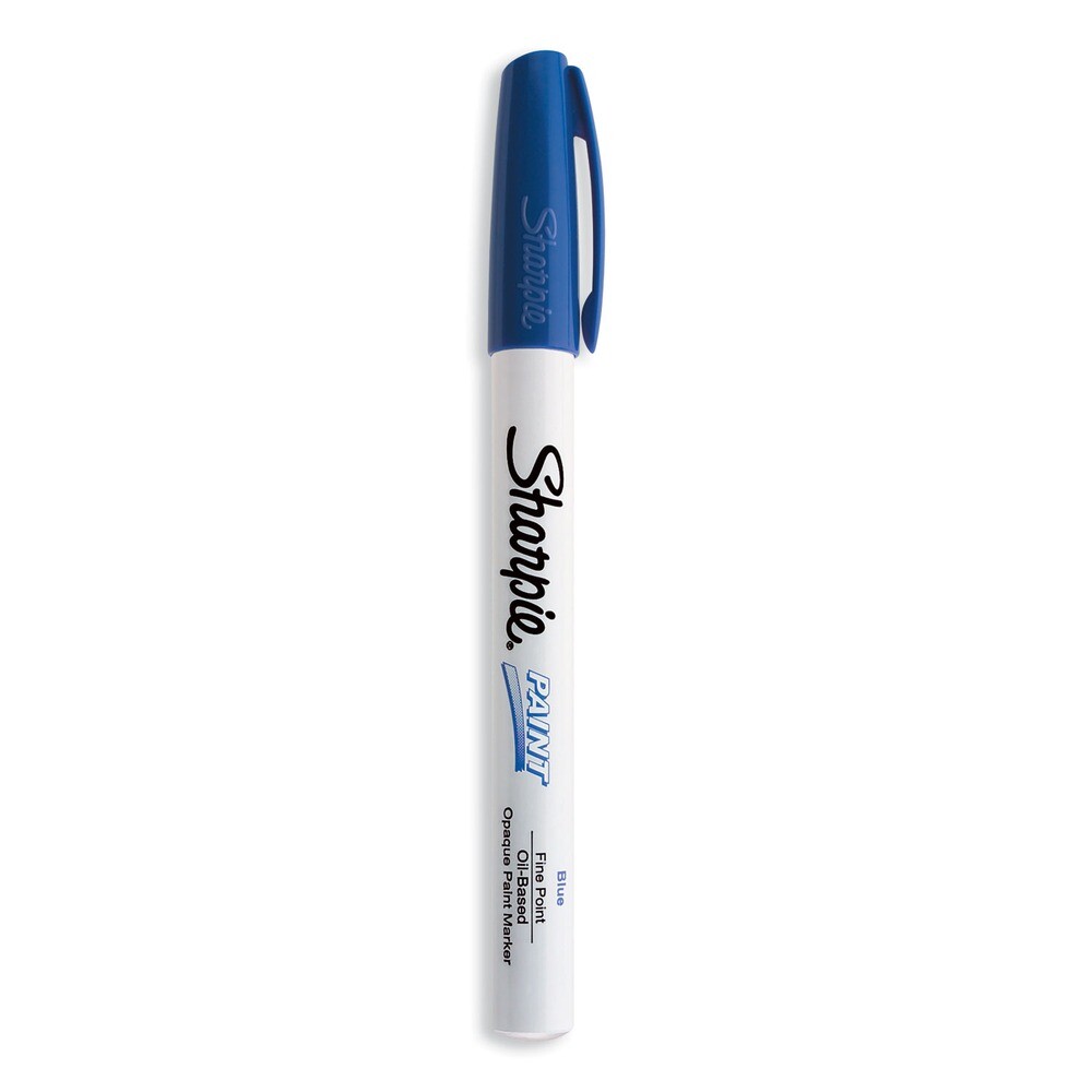 Sharpie 35536 Fine Bullet Tip Permanent Paint Marker - Blue New
