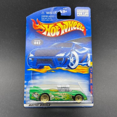 Hot Wheels Extreme Sports Series Double Vision Car Green Diecast 1/64 Scale #082