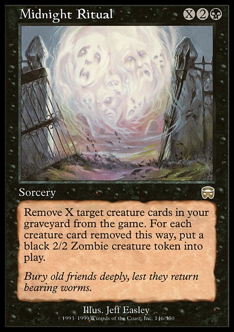 Midnight Ritual x1 1x Mercadian Masques NM MTG