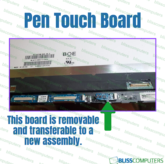 14" Replacement LED Screen For HP Pavilion X360 14M-BA013DX – Non-Touch, 30-Pin, 1366x768