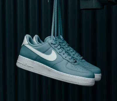 Nike Air Force 1 '07 Denim Low Blue | eBay