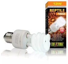 EXO TERRA REPTILE UVB 150 DESERT COMPACT BULB - 13 WATT