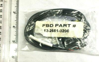 #ad FBD Pressure Transducer Harness 12 2681 0200 New Free Shipping $80.00