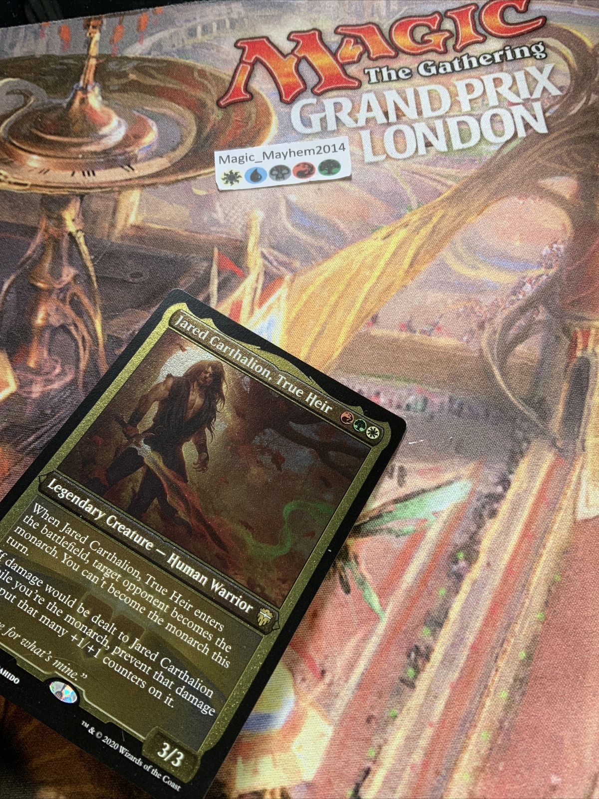 Jared Carthalion, True Heir MTG ETCHED FOIL Magic The Gathering eBay