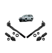 4 Pc Front Inner Outer Tie Rod Ends Steering Kit for Toyota 4Runner 1996-2002