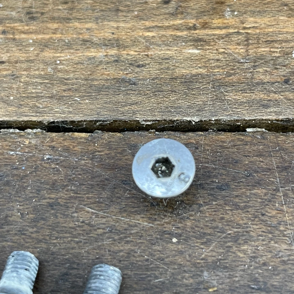 Винт каркас педали Suntour BMX XCII лот из 8 винтажных болтов каркаса детали старая школа BMX - Изображение 4 из 4