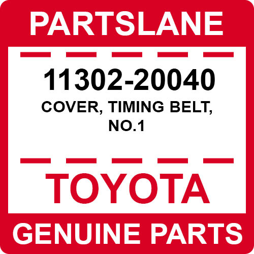Toyota 11302-20040 Timing Belt Cover