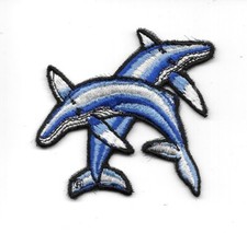 Star Trek IV: The Voyage Home Whales Die-Cut Embroidered Patch NEW UNUSED