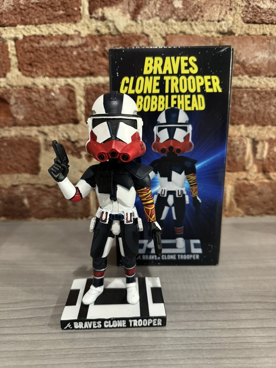 Atlanta Braves Star Wars Clone Trooper Bobblehead 5/14/24 | eBay