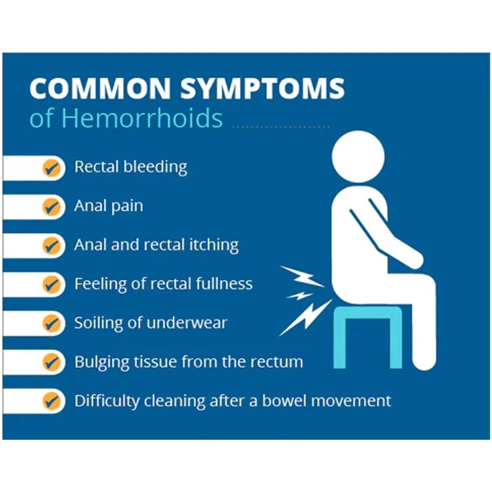 Cápsulas de hemorroides de fuerza herbal natural Heca alivio picazón ardor dolor 5X Foto 3 de 4