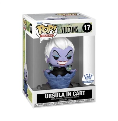 Funko POP Trains Disney Villains COMPLETE SET OF 5 EXCLUSIVE