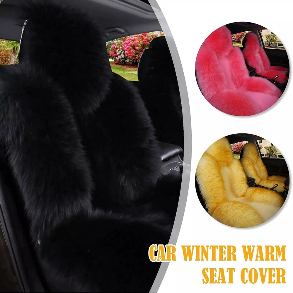 Car seat cover lambskin seat cover lambskin cover protective cover seat covers-image
