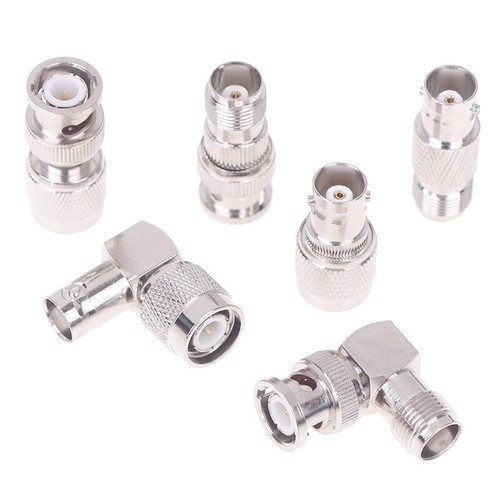 BNC To TNC Male Plug Female Jack RF Connector Wire Terminals Straight Bend - Photo 8/18