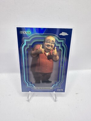2024 Topps Chrome Disney Al McWhiggin Blue Wave Refractor /75