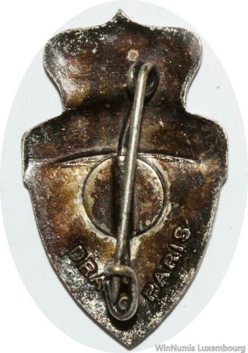 RARE ANCIENNE BROCHE Epingle Medaille, Competition De Sport 235814693337