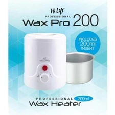Hi Lift Wax Pro 200 White Wax Heater Professional Waxpot Wax Heater Pot 200ml