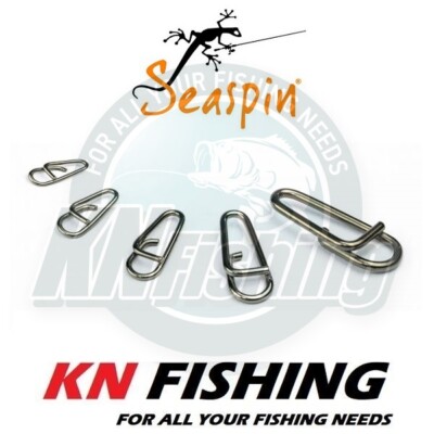 SEASPIN JACK LINK Snaps For Lures Spinning Eging Jigging 10pcs 6lb - 70lb
