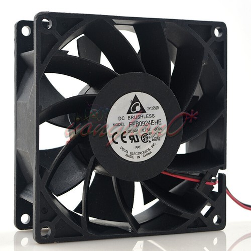 1PZ Nuova ventola di raffreddamento inverter FFB0924EHE 9238 24V 0,75A 9CM 2 fili #A6-31