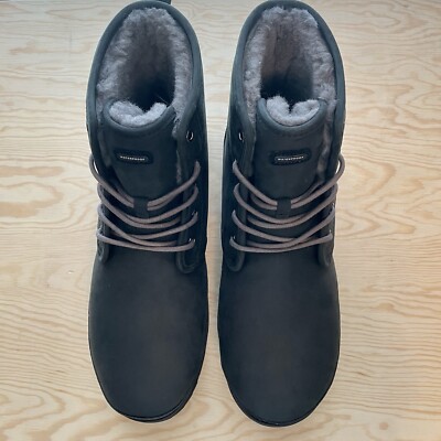 UGG Harkley Waterproof Black Boots Men display picture 3
