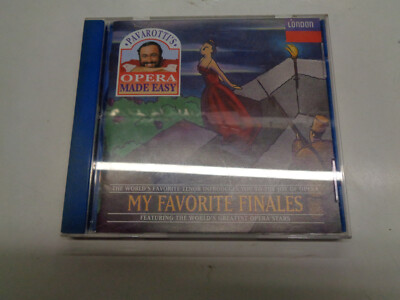 CD Pavarotti Opera Made Easy - My Favorite Finals 