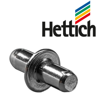 Hettich Steckbodenträger mit Flansch 5 mm verzinkt 20 Stück Artikelnummer 915722