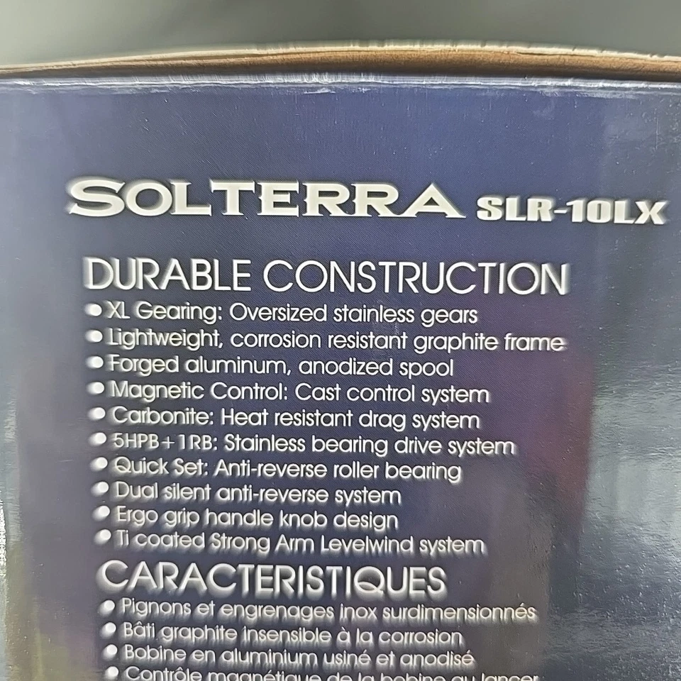 Okuma Solterra SLR-10LX 6BB 4.1:1GR Lever Drag Reel  - Image 4 of 4