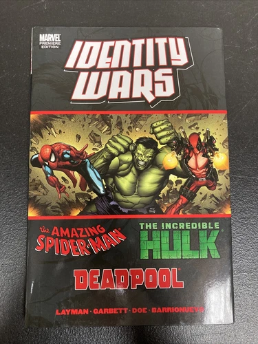 Deadpool/Amazing Spiderman/Hulk: Identity Wars Hard Cover