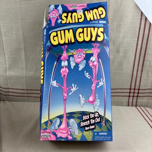 Vintage 1994 Parker Brothers Gum Guys Peanut Putty Race Game Complete RARE