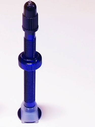 Presta Valve Stems for Tubeless Wheel Rims 40mm or 60mm Aluminum Alloy Bike MTB - Picture 8 of 17