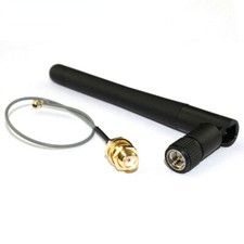 2.4G antenna folded Bluetooth wifi module ZigBee antenna SMA to IPEX feeder line