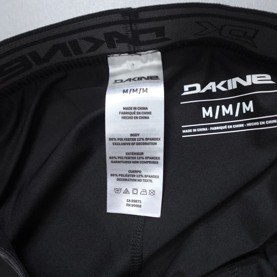 Dakine Bike Comp Liner Chamois Short Black 10" Inseam Antimicrobial - Image 4 of 4
