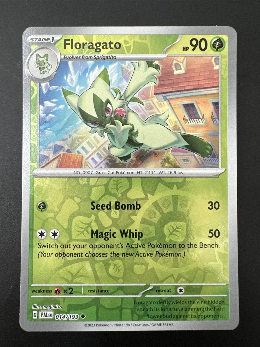 FLORAGATO 014/193 Reverse Scarlet & Violet Paldea Evolved Pokemon
