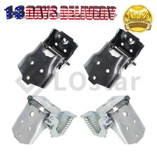 4pcs Upper And Lower Hinge Kit For 1970-1981 Camaro Firebird Door Hinges