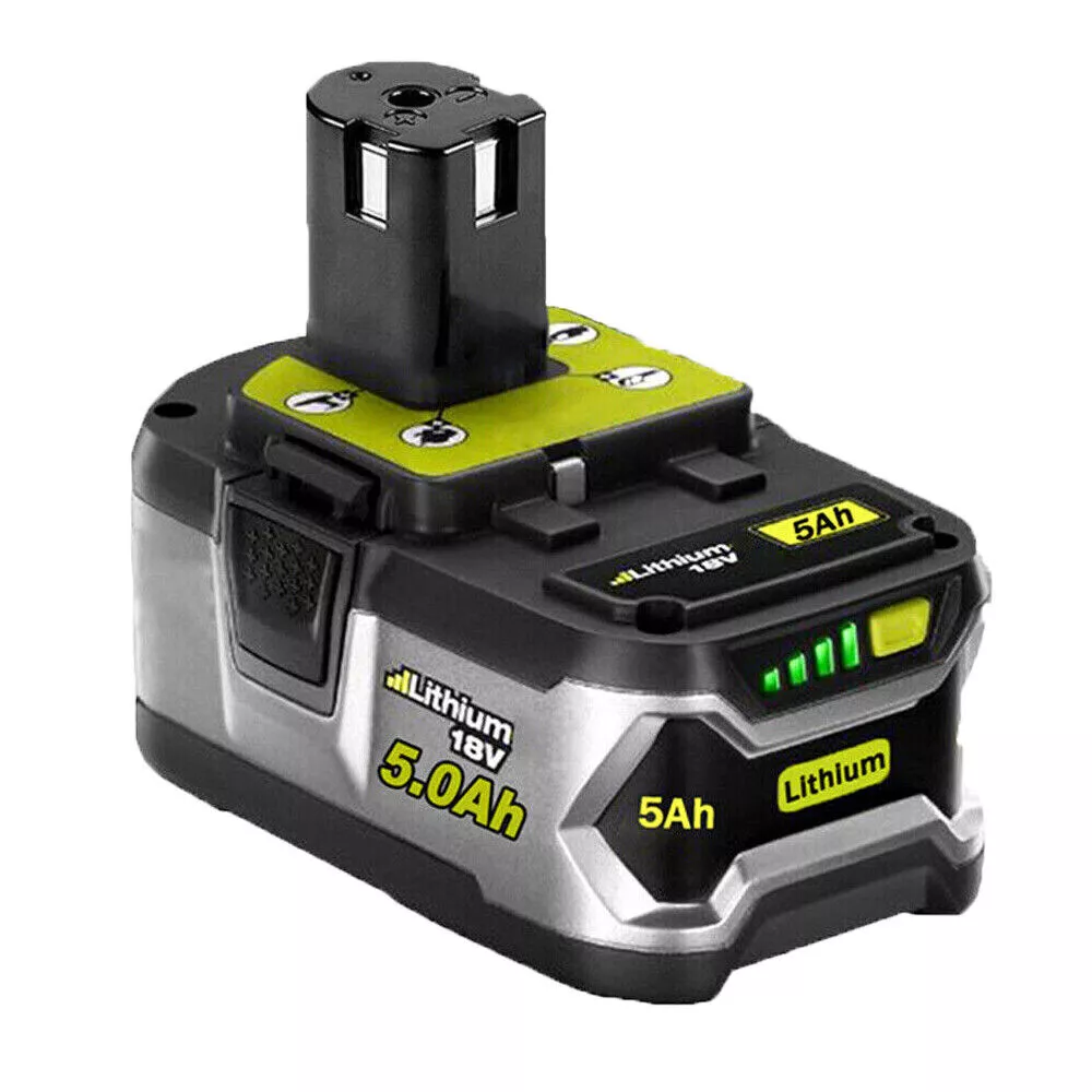 18V 5.0Ah Lithium Battery For Ryobi P108 ONE Plus RB18L40 RB18L50