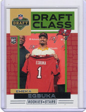 2025 Panini Rookies & Stars Draft Class Emeka Egbuka RC Buccaneers