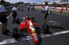 Nicolas Kiesa Haywood Racing was on pole for the race Slick 50 For- Old Photo