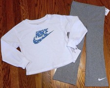 NIKE SPORT AUTHENTIC TODDLERS GIRLS BRAND NEW ORIGINAL 2Pc SET Size 4T, NWT