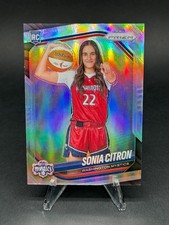 2025 Prizm WNBA Sonia Citron Rookie SP Variation Silver Prizm #148 Mystics RC