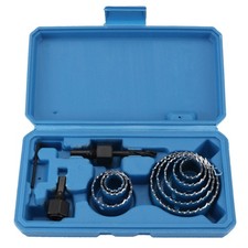 11 Pièces/Ensemble Kit de Coupe de Scie Cloche 19-64 mm Bois Métal Alliages9839