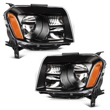 Headlights Assembly Pair For Honda Pilot 2012 2013 2014 2015 Black Housing Headlights Assembly Pair For Honda Pilot 2012 2013 2014 2015 Black Housing