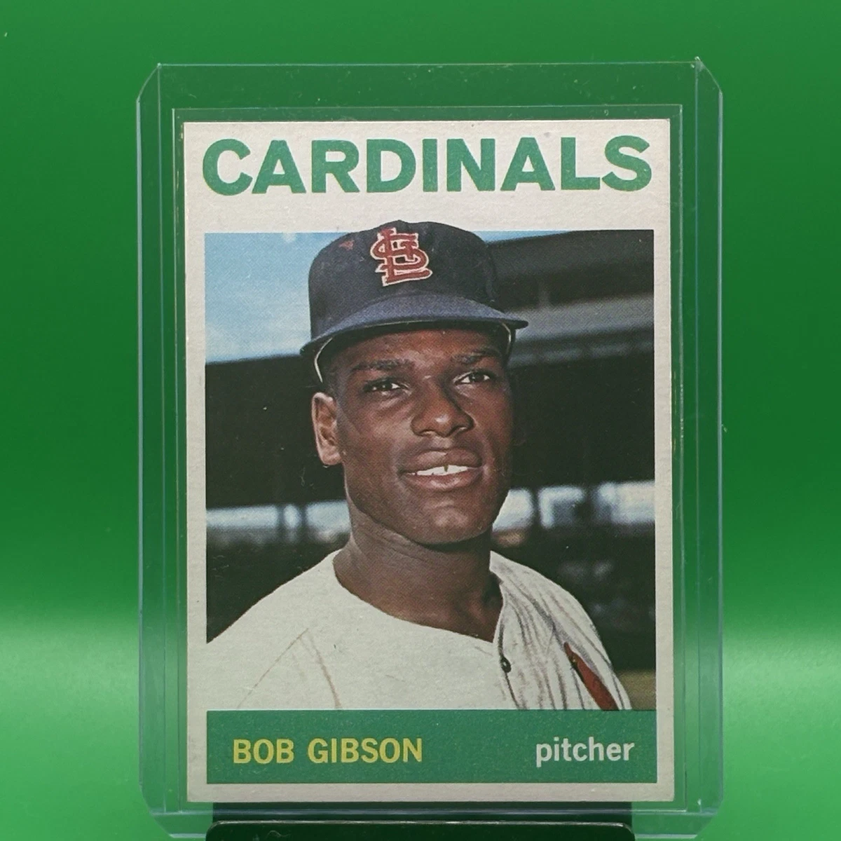 Topps Bob Gibson Baseball 1964 Season Sports Trading Cards 