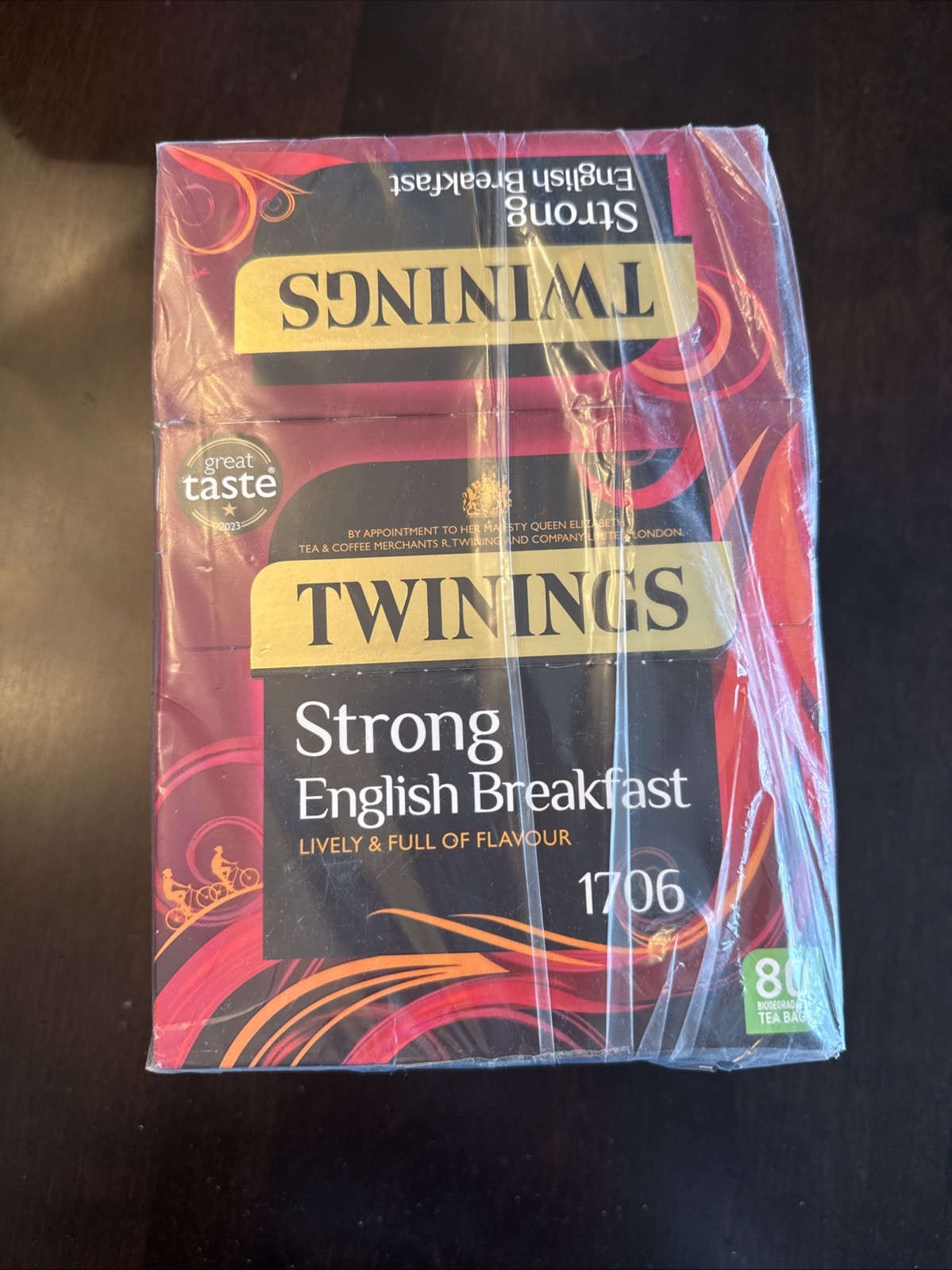 Lot of 3 Boxes: Twinings Strong English Breakfast Expires 11/2026