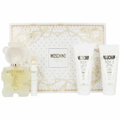 Moschino Toy 2 EdP Unisex-Geschenkset 100 ml (4-Teilig) Duft NEU OVP