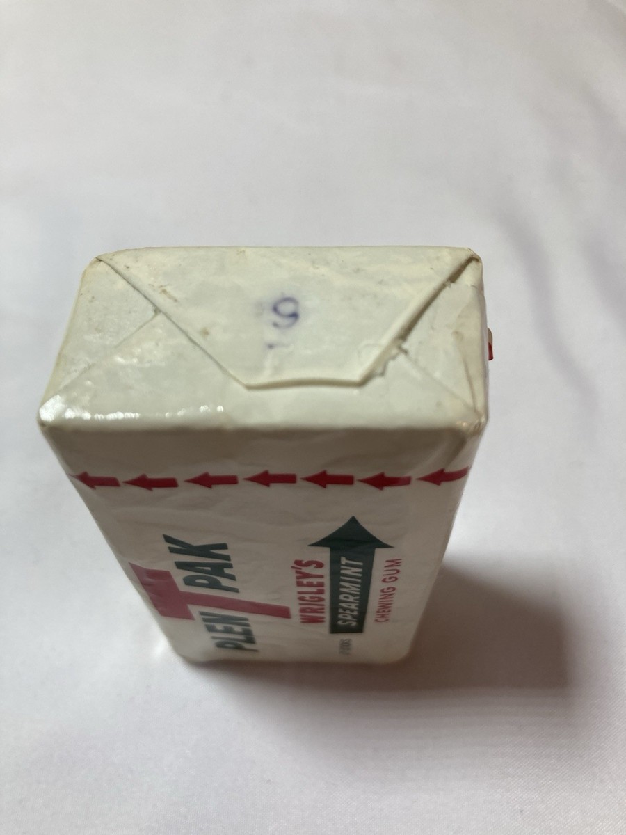 Vintage Wrigley's Spearmint Plen T Pack Wm Wrigely Chewing Gum 17