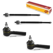 Inner & Outer Tie Rod End Kit for 2004-2008 Chrysler Pacifica ES80646 ES3614 4PC