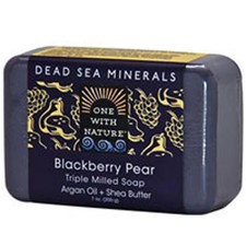 Dead Sea Mineral Bar Soap Blackberry Pear 7 OZ